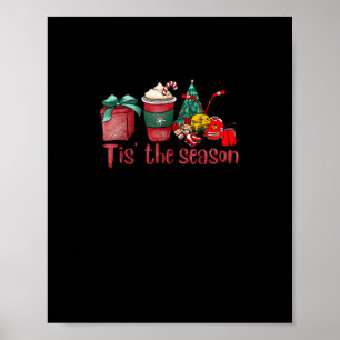 Póster Este Es El Café Santa De Los Navidades De Hockey D