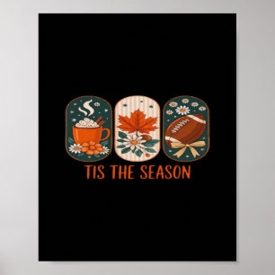 Póster Este Es El Día Del Fútbol De Temporada, Otoño De O