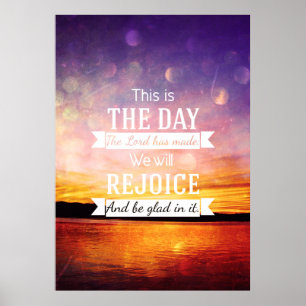 Póster Este es el día que el señor ha hecho...