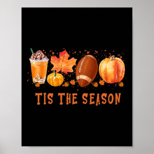 Póster Este es el Halloween de la Temporada Leopard Pumpk