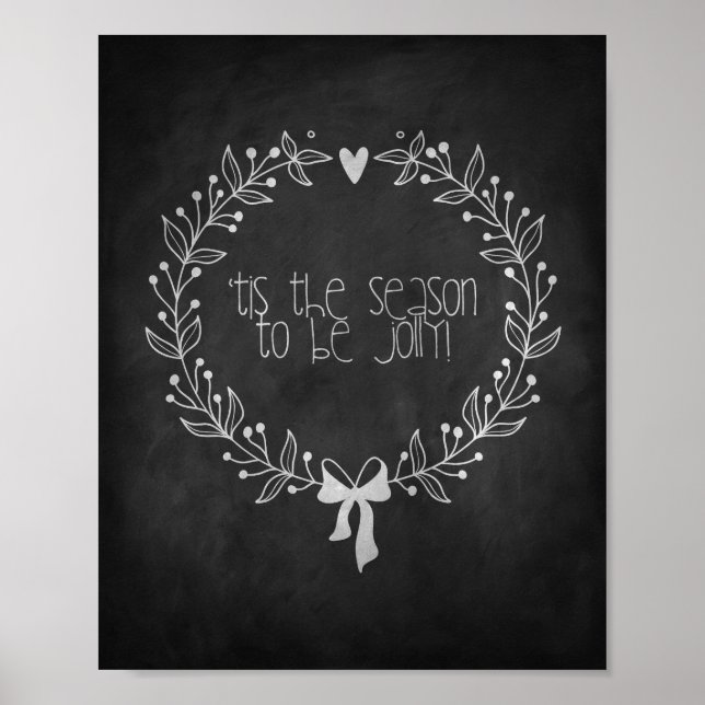 Póster Este Es El Poster De Chalkboard De Temporada (Frente)
