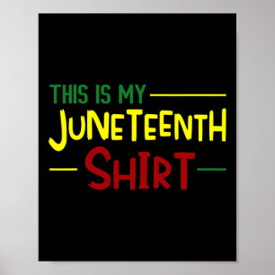 Póster Este es mi África del 10 de junio, Día de la Indep
