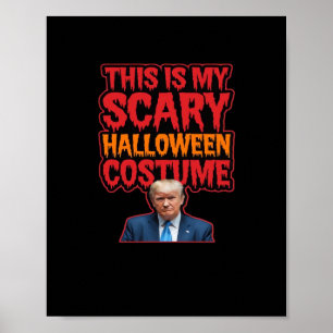 Póster Este Es Mi Aterrador Clásico De Disfraces De Hallo