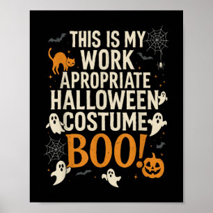 Póster Este Es Mi Costuma De Trabajo Apropiado, Oveja