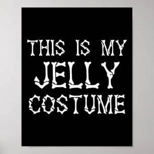 Póster Este Es Mi Disfraz Gracioso De Halloween