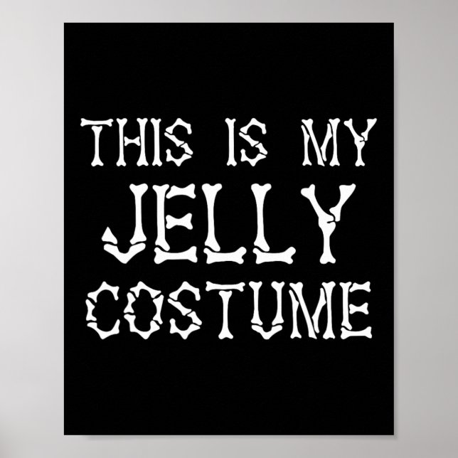 Póster Este Es Mi Disfraz Gracioso De Halloween (Frente)