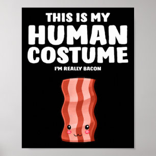 Póster Este es mi disfraz humano, en realidad soy un Con