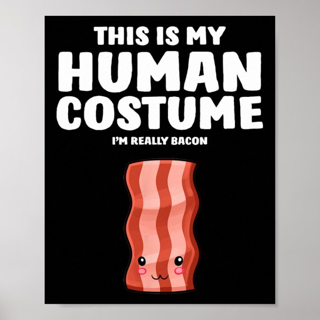 Póster Este es mi disfraz humano, en realidad soy un Con (Frente)