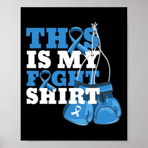 Póster Este Es Mi Fuerte Apoyo A La Diabetes Tipo 1