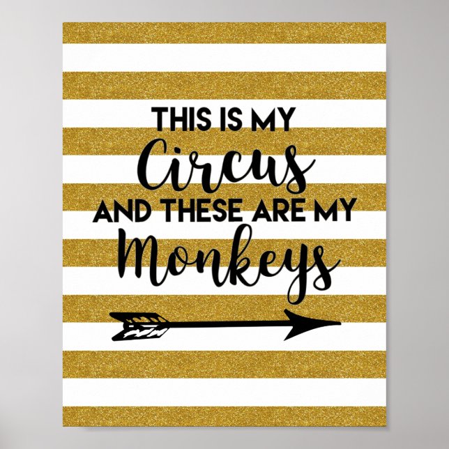 Póster Este es mi Poster de circo (Frente)