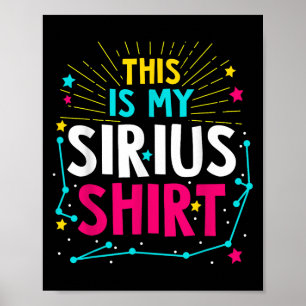 Póster Este Es Mi Sirius - Cita De Constellation Star