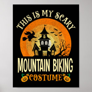 Póster Este Es Mi Temeroso Disfraz De Montaña En Hallowee