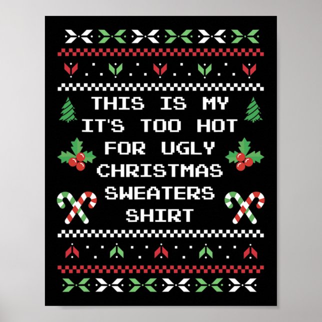Póster Este Es Mío Es Demasiado Caliente Para Ugly Christ (Frente)