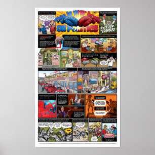 Póster Éste es su cerebro en política