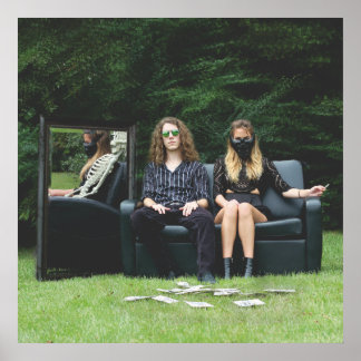 Póster Este hombre está muerto en la carátula de la porta