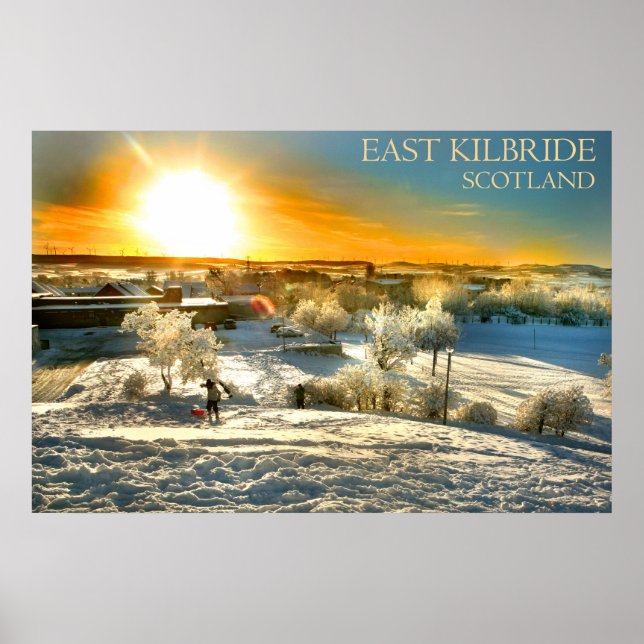 Póster este kilbride scotland (Frente)