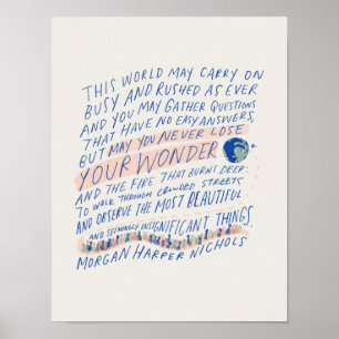 Póster Este mundo puede continuar...