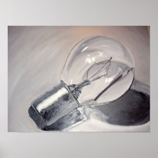 Póster Este no es un Poster de bombillas