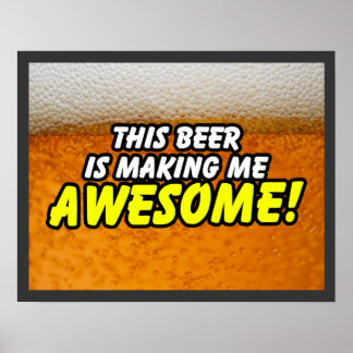 Póster Este Poster de cerveza $18.95