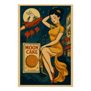 Póster Este se encuentra con la fusión occidental de medi