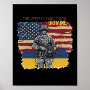 Póster Este veterano está con Ucrania 12 
