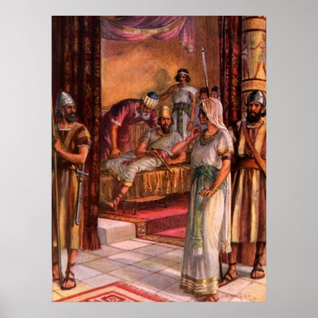 Póster Ester y el rey (Frente)