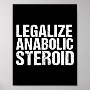 Póster Esteroides Anabólicos Alignate - Gimnasio Culturis