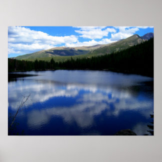 Póster Estes Park, CO Reflection