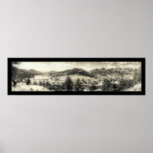 Póster Estes Park, Colorado Photo 1940