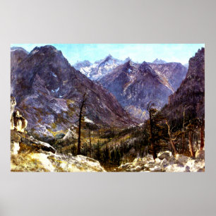 Póster Estes Park, Colorado, por Albert Bierstadt,