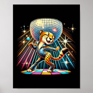 Póster Estética Cheetah Disco Dancer Spooky Dance Kids H