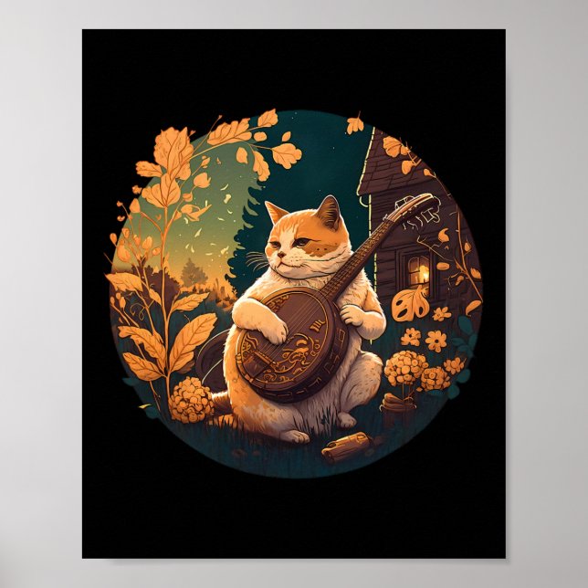 Póster Estética Cottagecore-gordita (Frente)