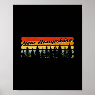 Póster Estética de cabaña de árboles al atardecer del bos