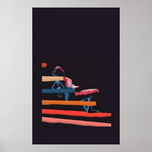 Póster estética de campus hipopótamo