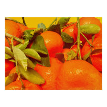 Estética de fruta Naranja suave