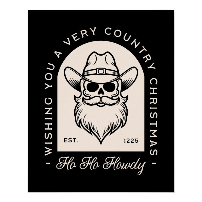 Póster Estética de los Navidades góticos de Santa Lucía (Anverso)