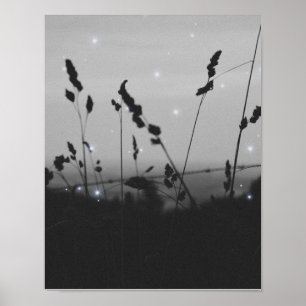 Póster Estética en blanco y negro