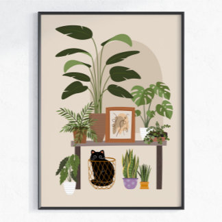 Póster Estética Moderna de Hogar Acogedor para Amantes de