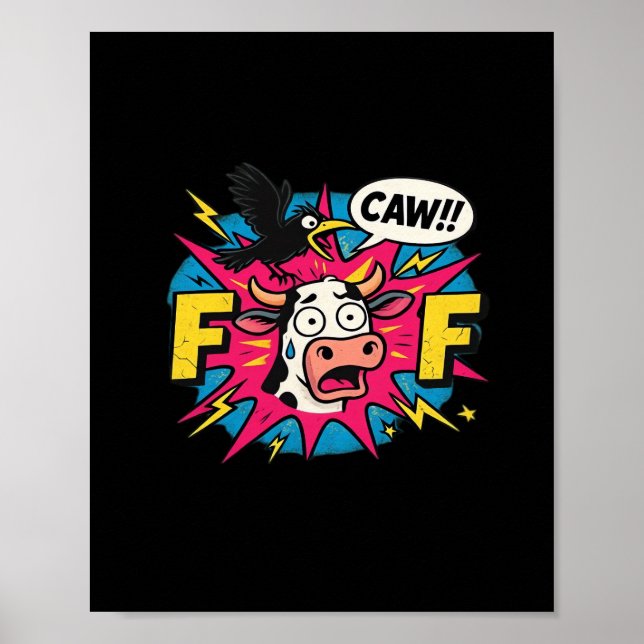 Póster Estética Única F-Caw-F (Frente)