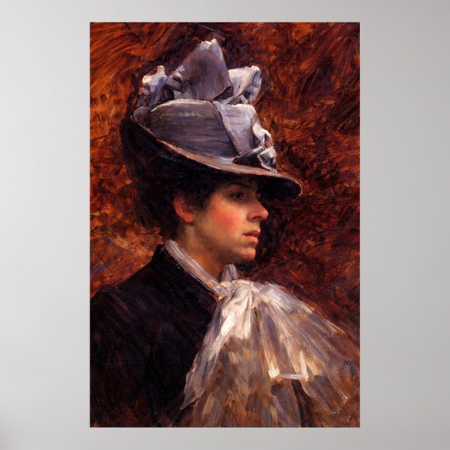 Póster Esther Kenworthy by John William Waterhouse  (Frente)