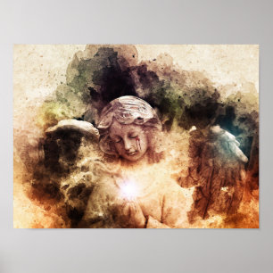 Póster estigmata angel poster