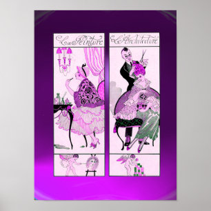 PÓSTER ESTILISTA DE PELO, SALÓN DE BELLEZA DE MODA ARTIST