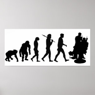 Póster Estilista del peluquero del peluquero