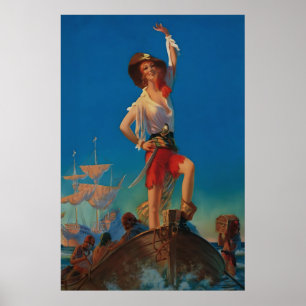 Póster Estilo Art Deco