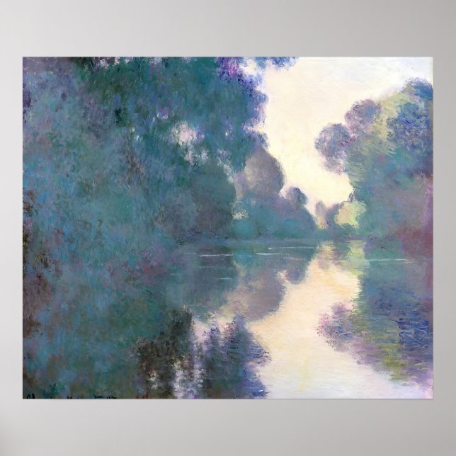 Póster estilo artístico de Claude Monet (Frente)