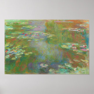 Póster estilo artístico de Claude Monet