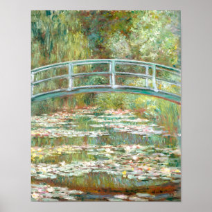 Póster estilo artístico de Claude Monet