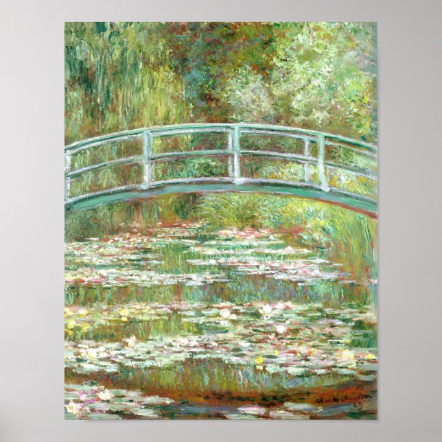 Póster Estilo artístico de Claude Monet (Frente)