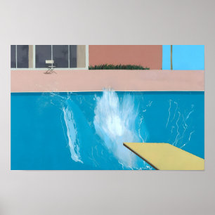 Póster Estilo artístico de David Hockney
