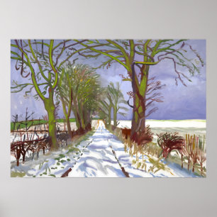 Póster Estilo artístico de David Hockney